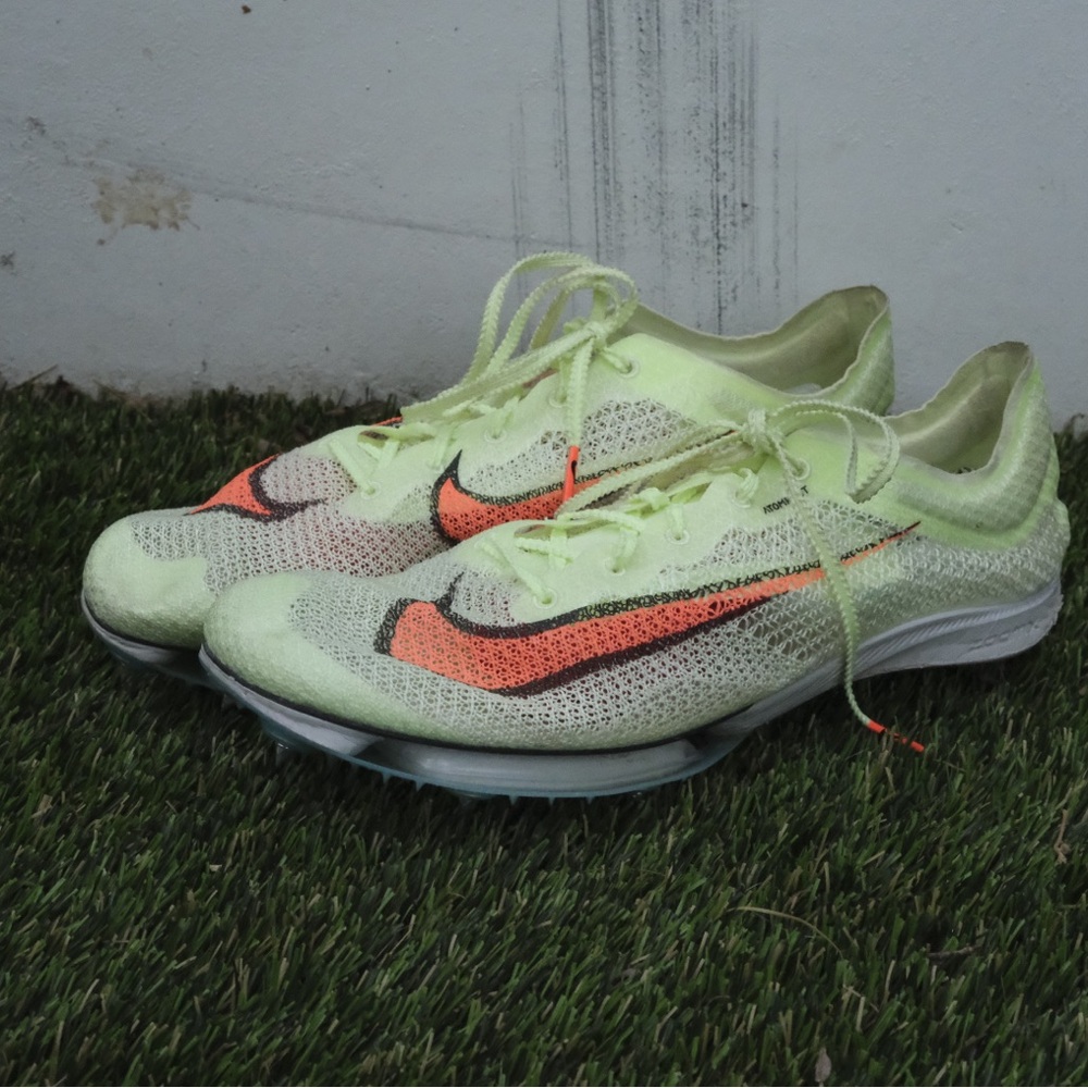 Nike Neon Green 200max atom knit spikes